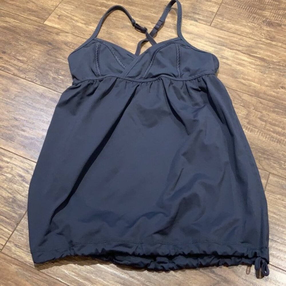 Lululemon dance strap tank top in deep coal